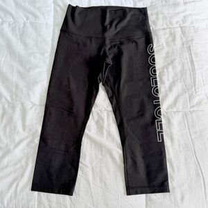 Lululemon x SoulCycle Wunder Under Cropped Leggings 10
